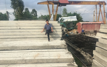 BÃI ĐÚC CỌC BÊ TÔNG 12HA 