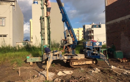 ÉP CỌC BÊ TÔNG MR NGHĨA - LỘC VƯỢNG - ÉP CỌC NAM ĐỊNH