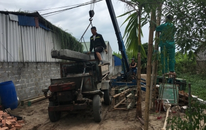 ÉP CỌC BÊ TÔNG NAM ĐỊNH - MỸ LỘC
