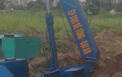 ÉP CỌC BÊ TÔNG THỐNG NHẤT - XÂY DỰNG ĐẠI AN NAM ĐỊNH