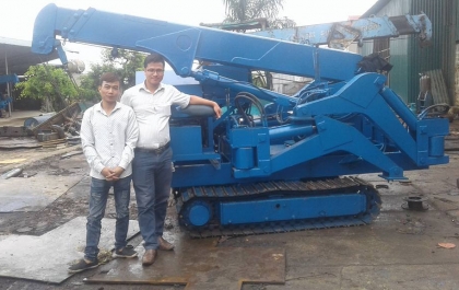 ÉP CỌC BÊ TÔNG - XÂY DỰNG ĐẠI AN - NAM ĐỊNH