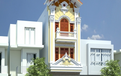 MẪU NHÀ PHỐ ĐẸP - CHÚ NGÂN