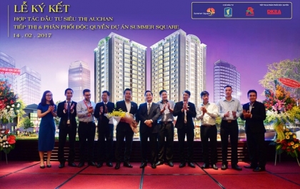 siêu thị tại dự án Summer Square