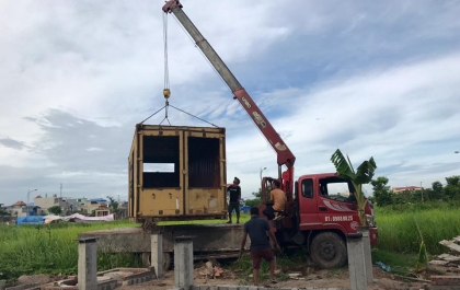 THI CÔNG VĂN PHÒNG CONTAINER - KIẾN TRÚC ĐẠI AN NAM ĐỊNH